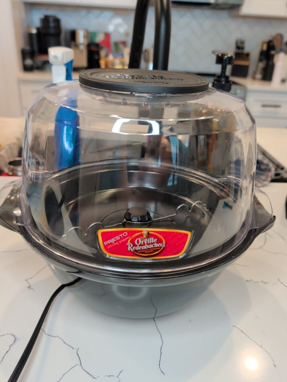 Orville Redenbacher Presto Electric Stirring Popcorn Popper Maker 6 Qt...